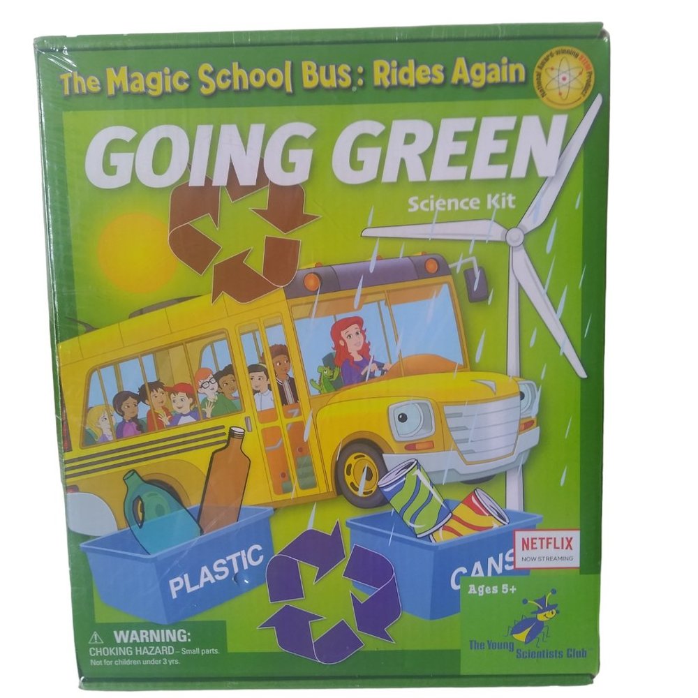 THE MAGIC SCHOOL BUS: Rides Again GOING GREEN Science Kit New Sealed
